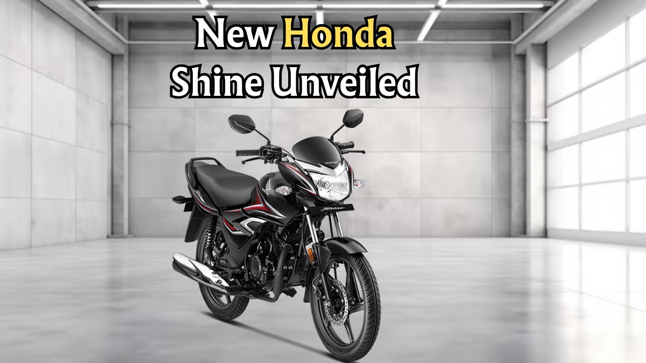 New Honda Shine