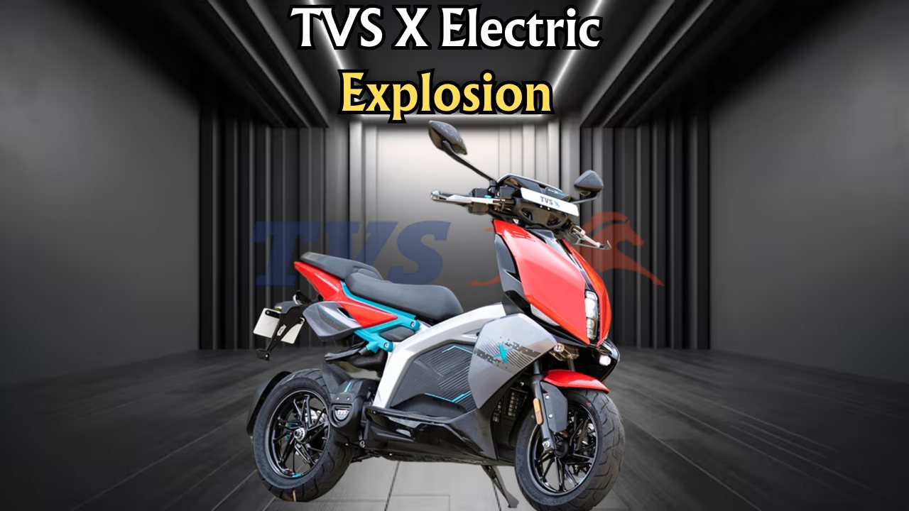 TVS X Electric Scooter
